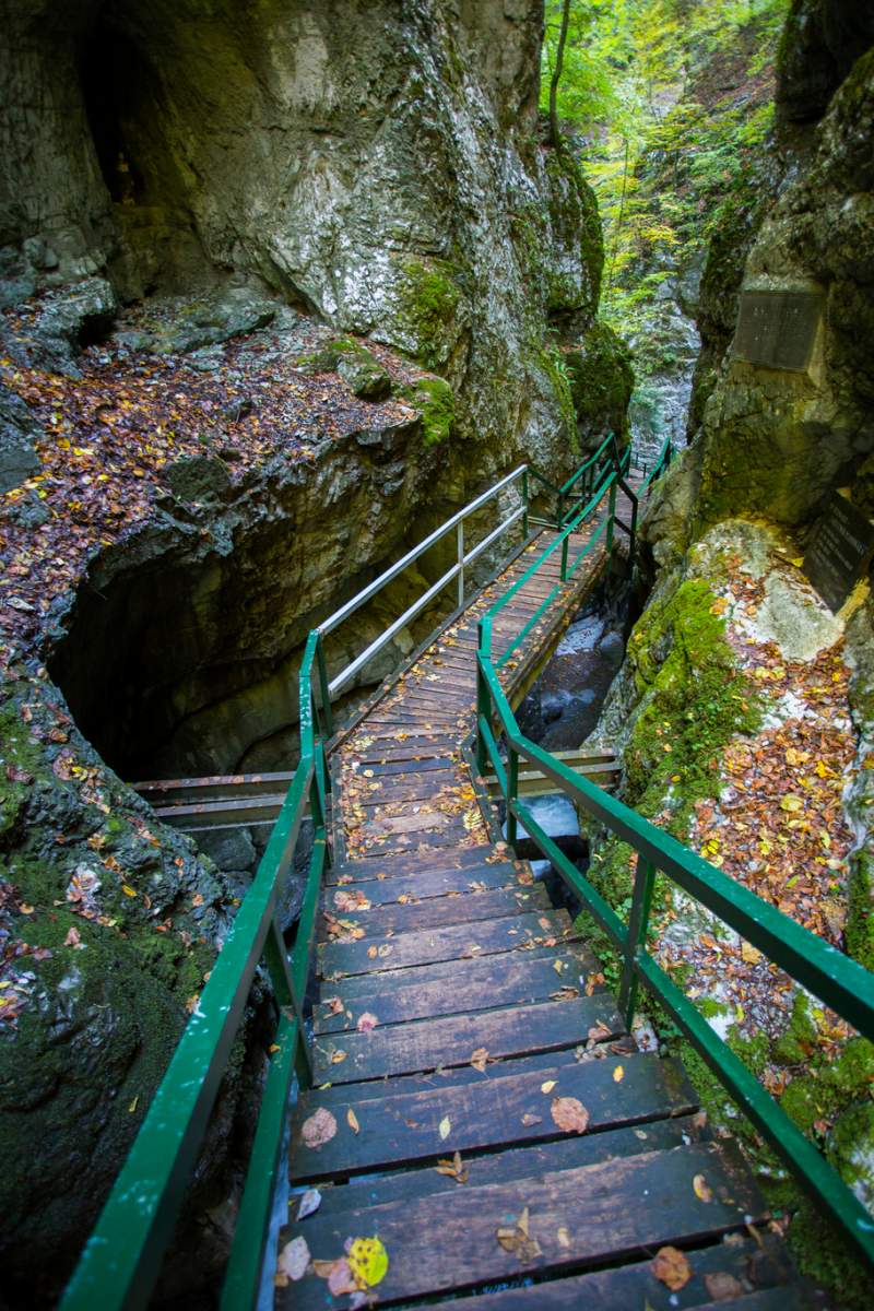 Teufelspass-Schlucht in Skrad